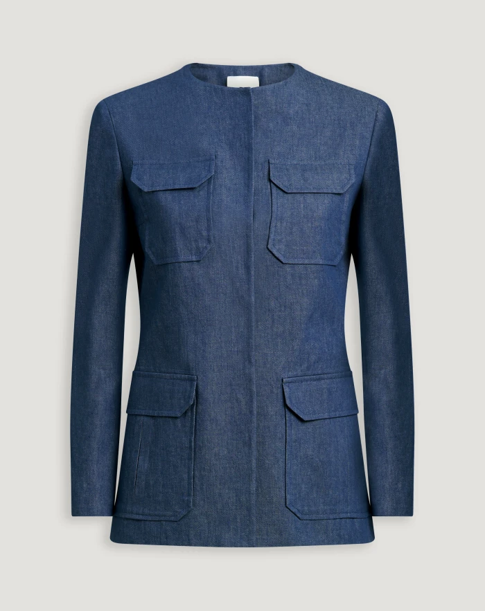 Giacca Anouk in denim riciclato