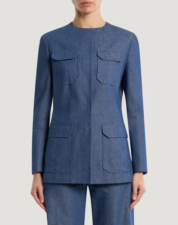 Giacca Anouk in denim riciclato