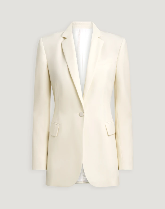 Fanny jacket in wool poplin