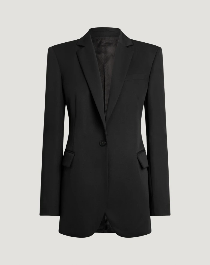 Blazer aus Wolldrillich