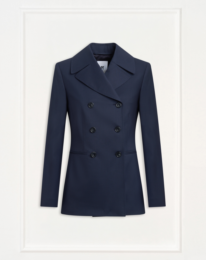 Stephanie blazer in Batavia wool