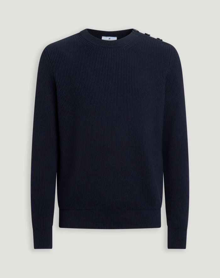 Maglia in cotone e cachemire