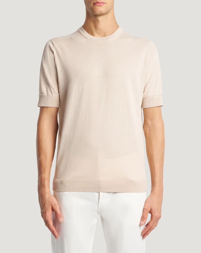 Cotton crepe jumper