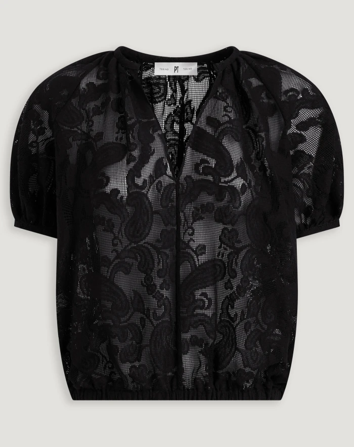 Camicia Teresa in pizzo
