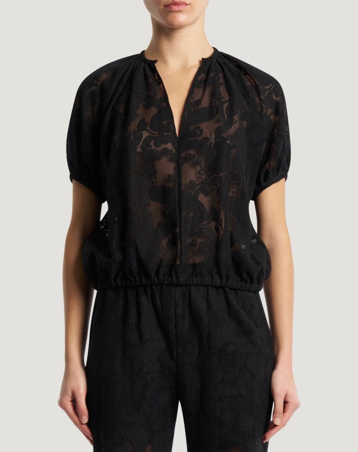 Camicia Teresa in pizzo