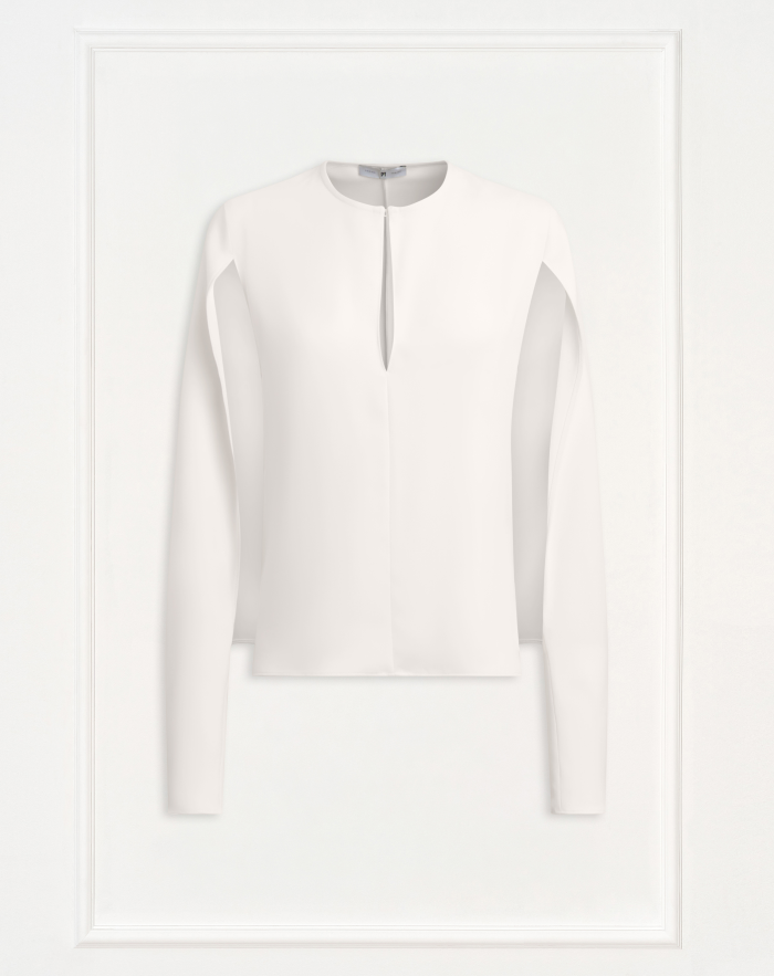 Grazia blouse in cady envers satin