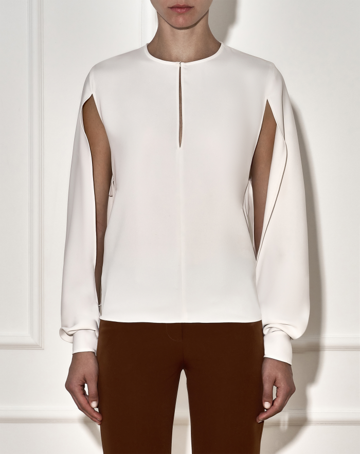 Grazia blouse in cady envers satin