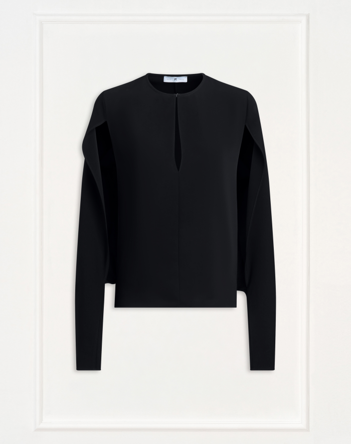 Grazia blouse in cady envers satin
