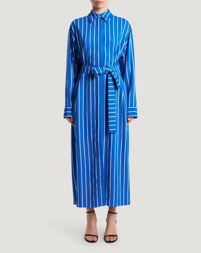 Abito Emilia in viscosa a righe