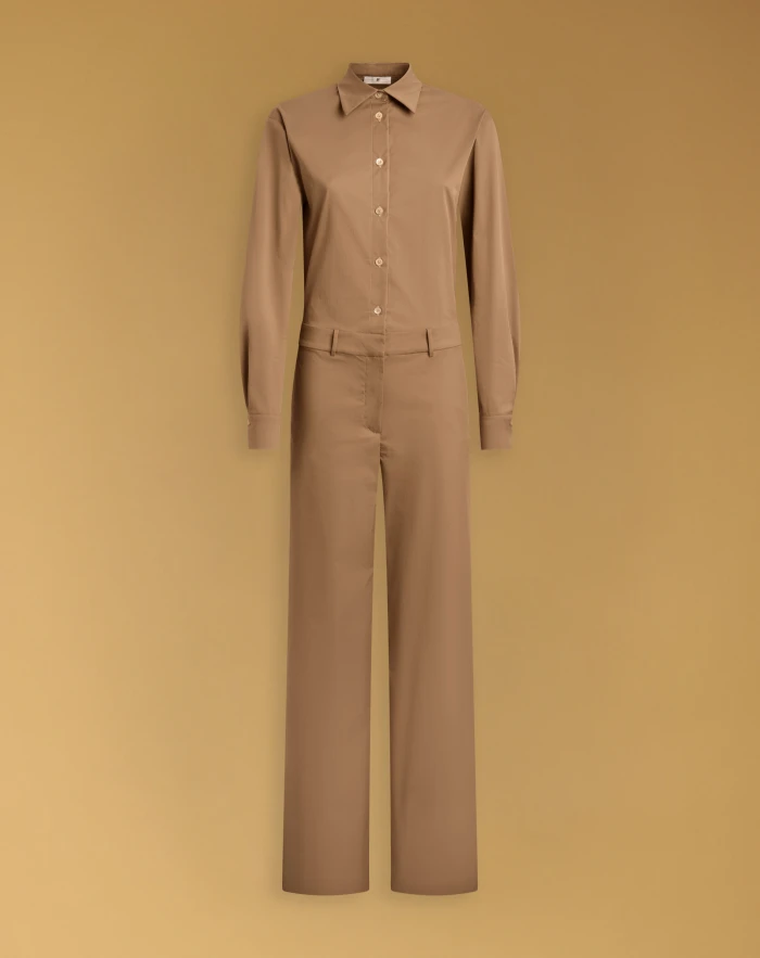 Gaia jumpsuit in techno poplin