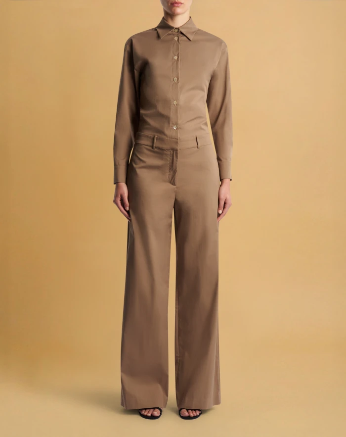 Gaia jumpsuit in techno poplin