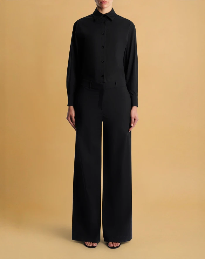 Gaia jumpsuit in techno poplin