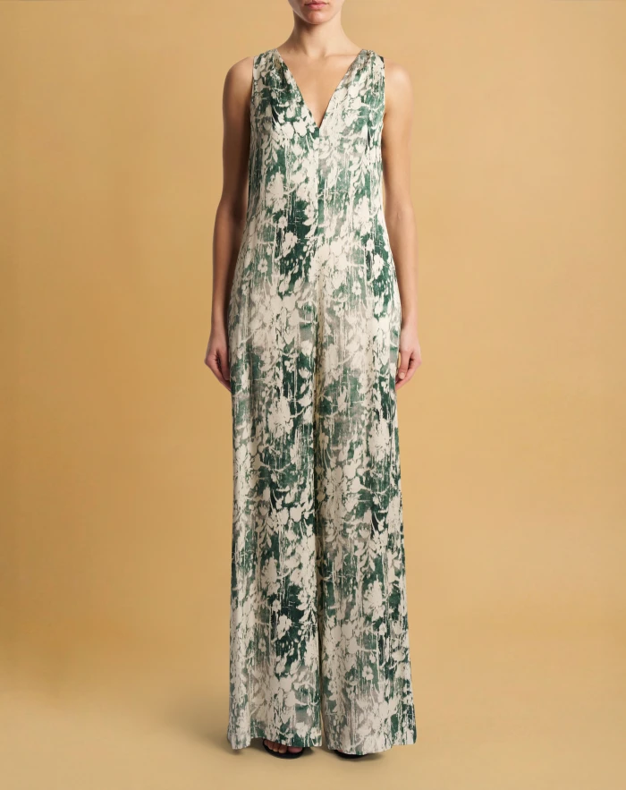 Magda jumpsuit in satin