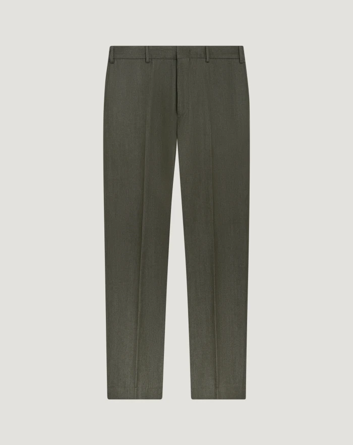 Mads trousers in wool and cotton