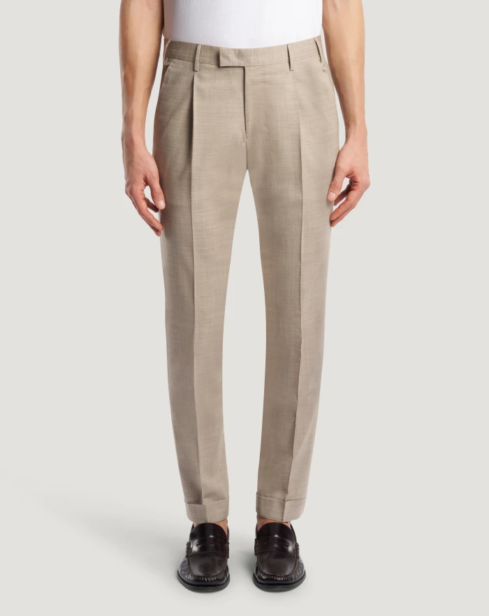 Master four-season wool trousers