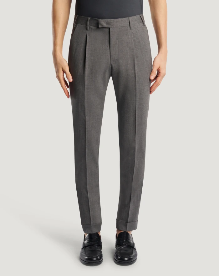 Master four-season wool trousers