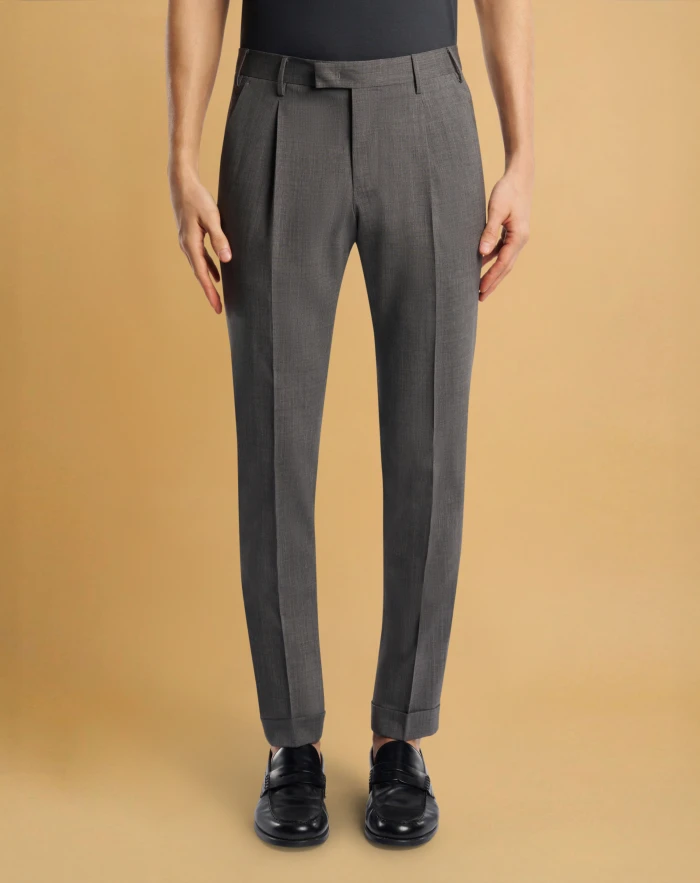 Master four-season wool trousers