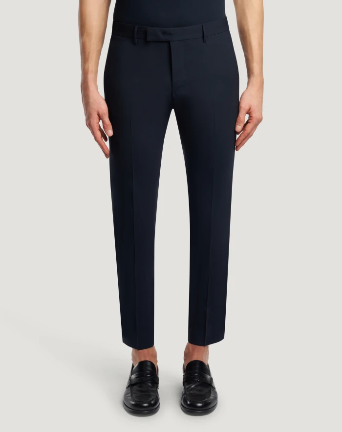 Dieci tropical wool trousers