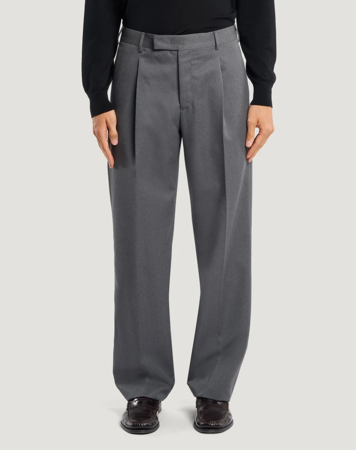 Hose Quindici aus Wolldrillich