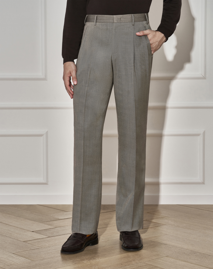 Samuel trousers in stretch twill