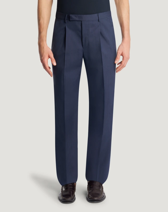 Pantaloni Diciannove in lana