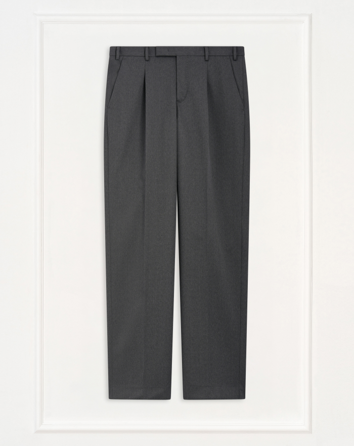 Samuel trousers in wool drill