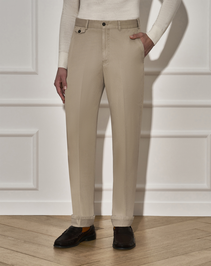 Liam trousers in cotton drill