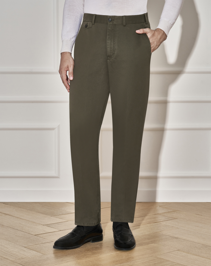 Liam trousers in cotton drill
