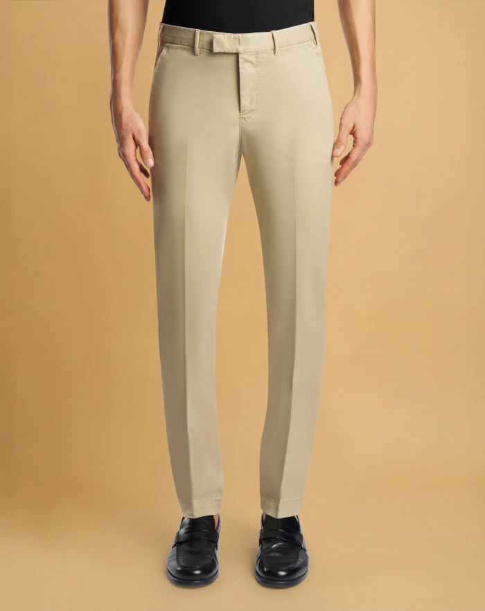 Master trousers in délavé tricotine