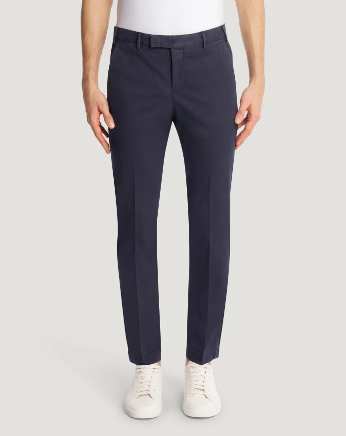 Master trousers in délavé tricotine