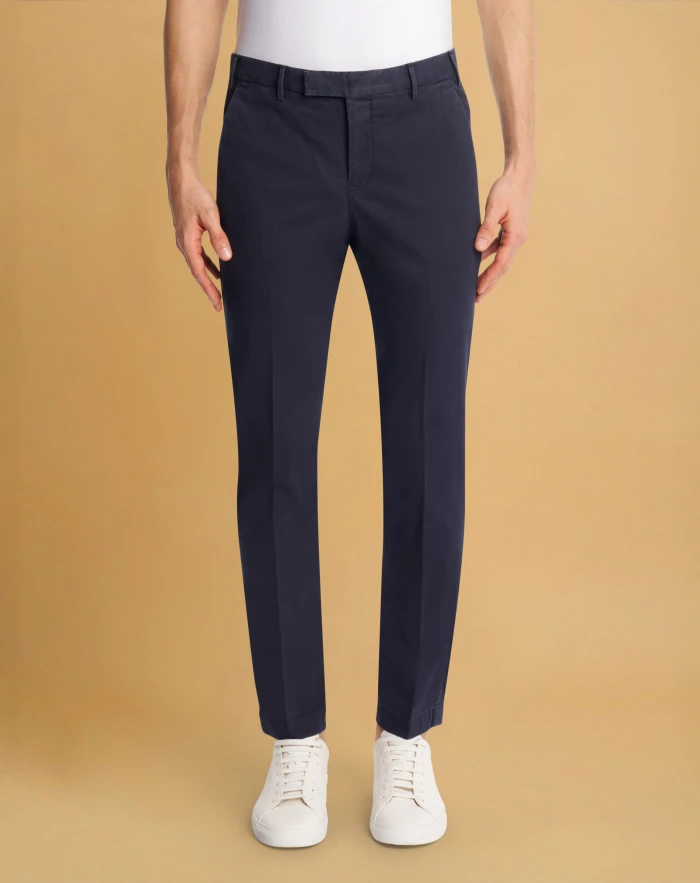 Master trousers in délavé tricotine