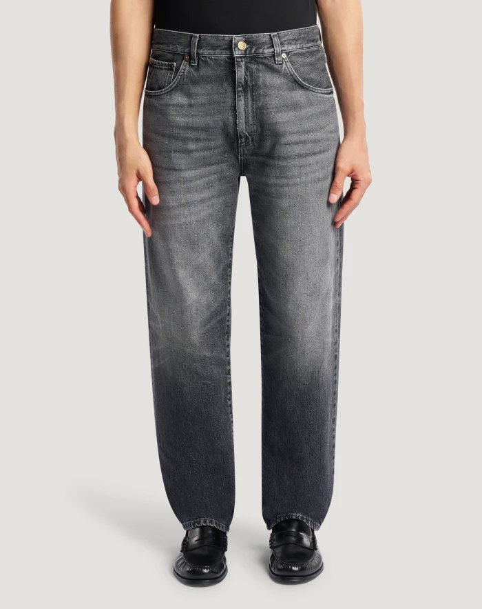 Jeans Rap in black denim