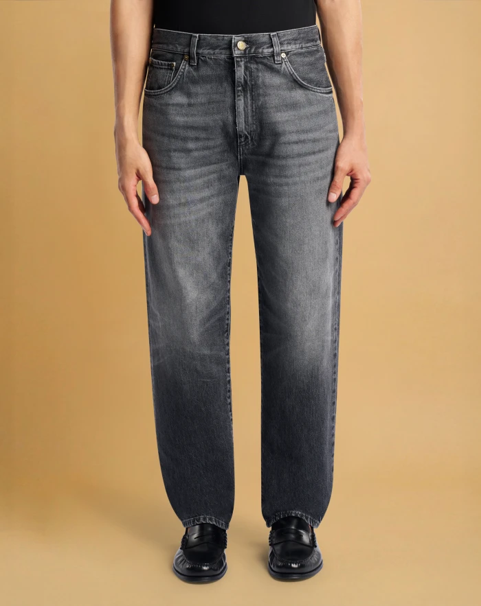 Rap jeans in black denim