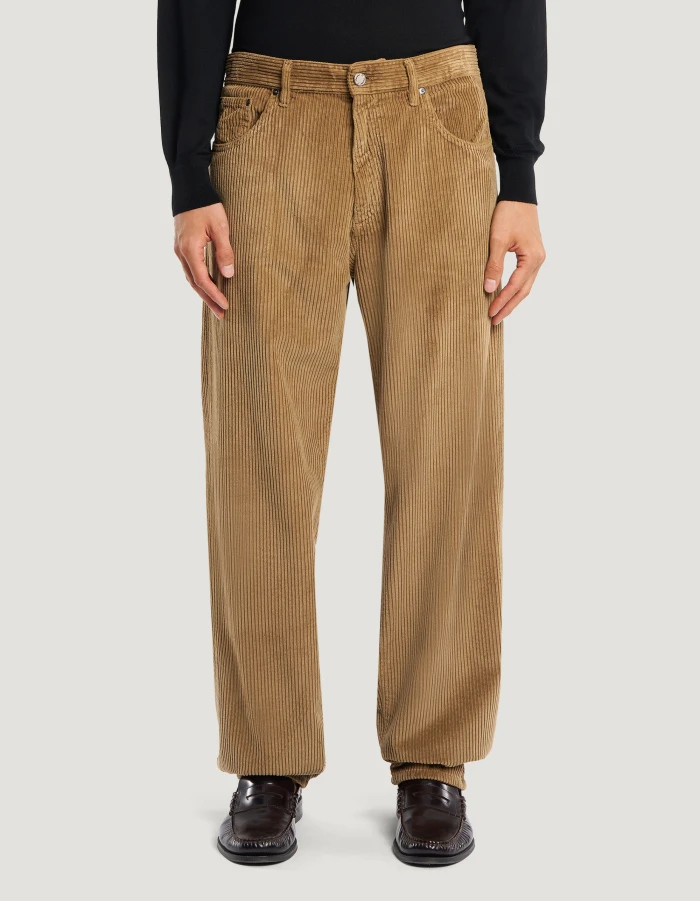 Rap velvet trousers