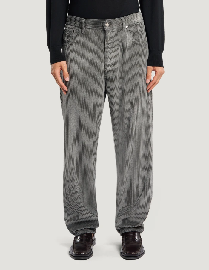 Rap velvet trousers