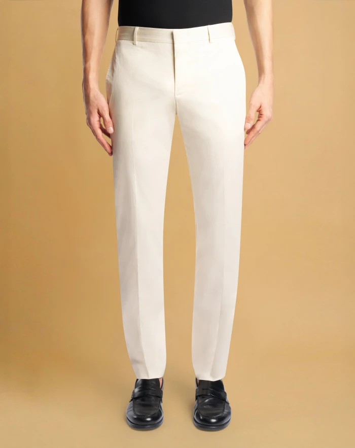 Epsilon cotton twill trousers