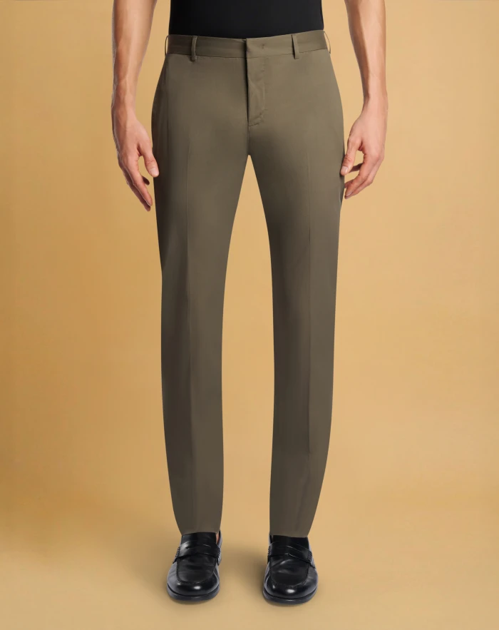 Epsilon cotton twill trousers