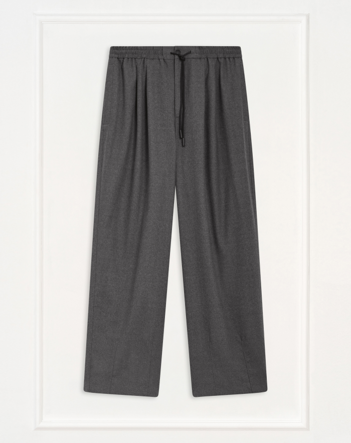Wide Active trousers in super-light canvas