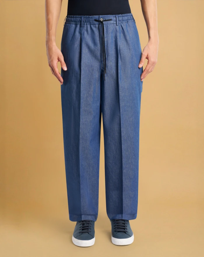 Trousers Fatigue jeans in recycled denim