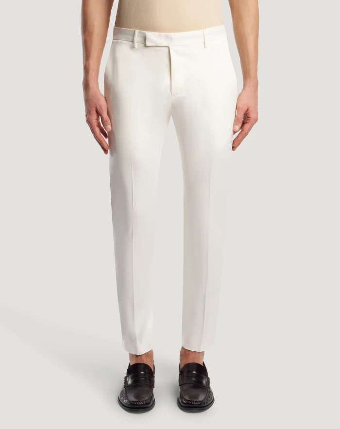 Dieci trousers in stretch twill