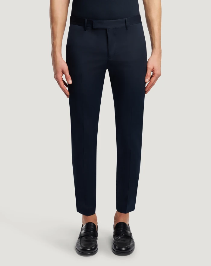 Dieci trousers in stretch twill