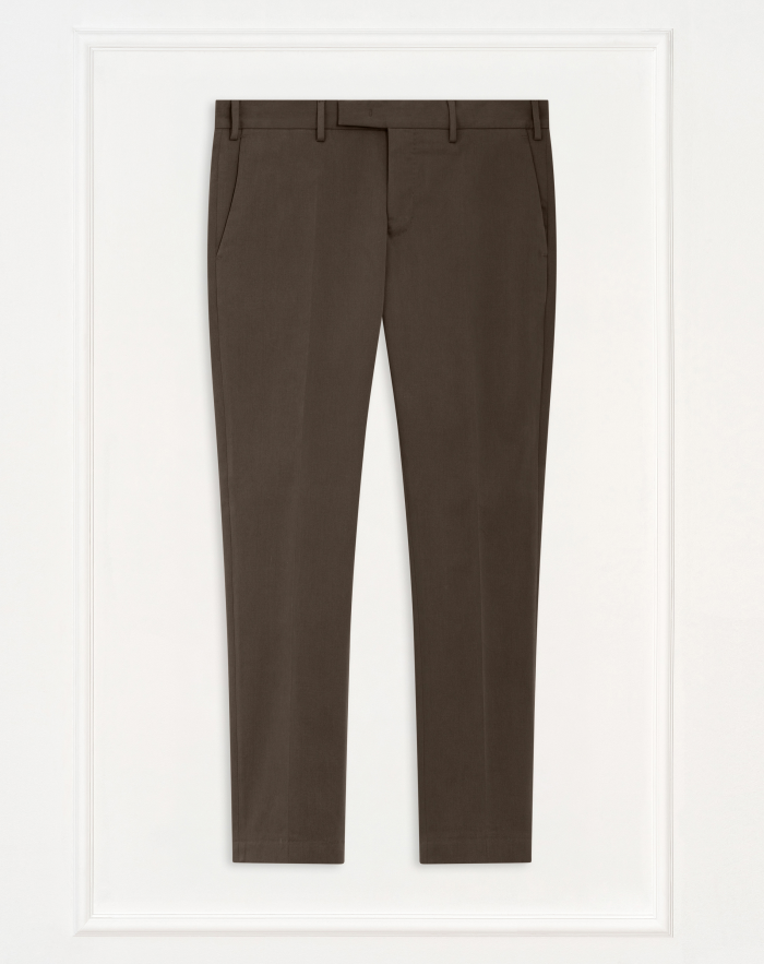 Dieci trousers in stretch gabardine