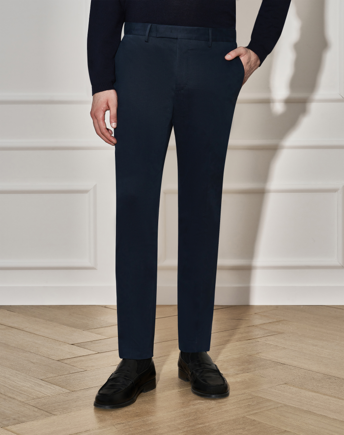Dieci trousers in stretch gabardine