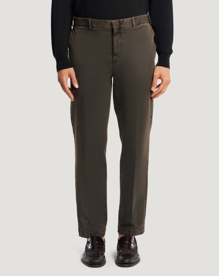 Mads trousers in stretch gabardine
