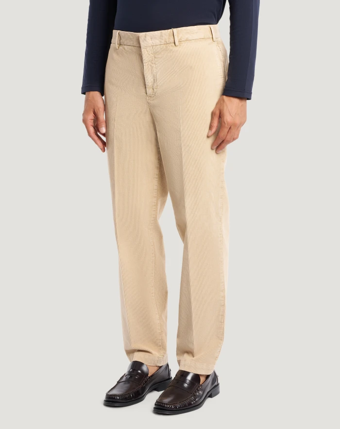 Mads trousers in stretch velvet