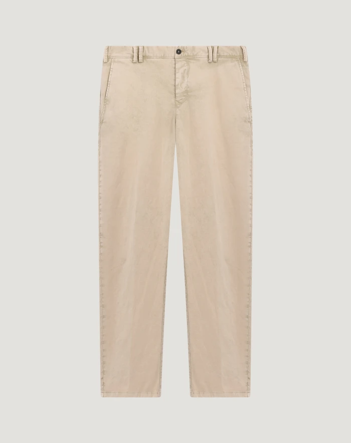 Michael trousers in stretch satin