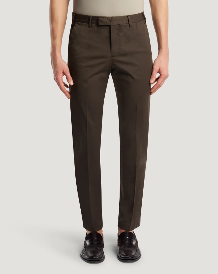 Master stretch gabardine trousers