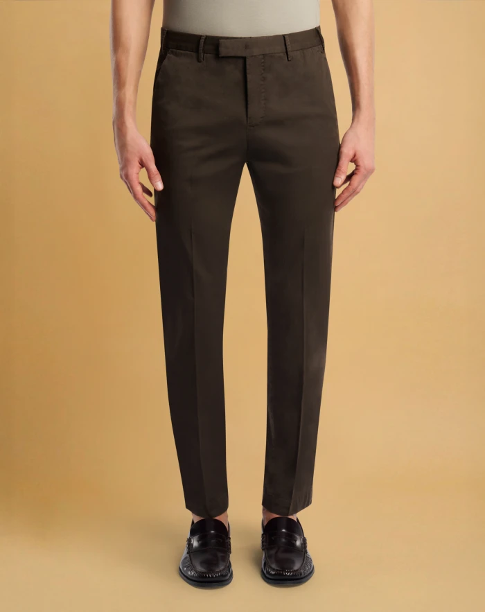 Master stretch gabardine trousers