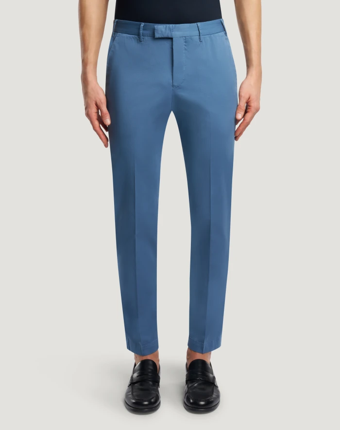 Master stretch gabardine trousers