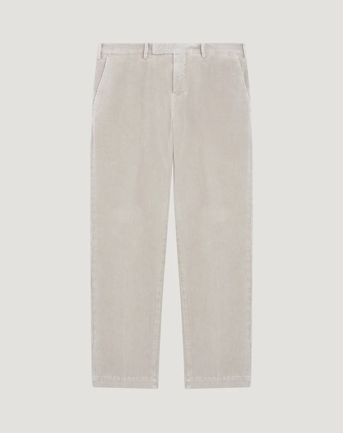 Master trousers in stretch velvet
